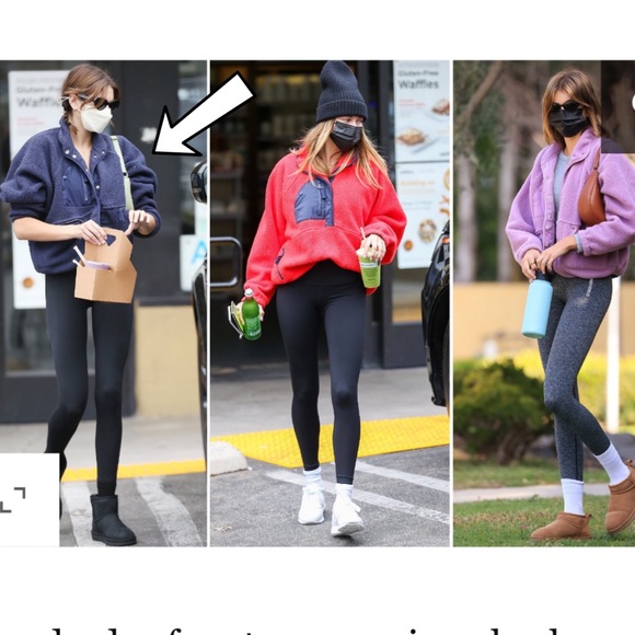 Celeb Fav Free People Hit The Slopes Fleece Jacket - Picture 2 of 16